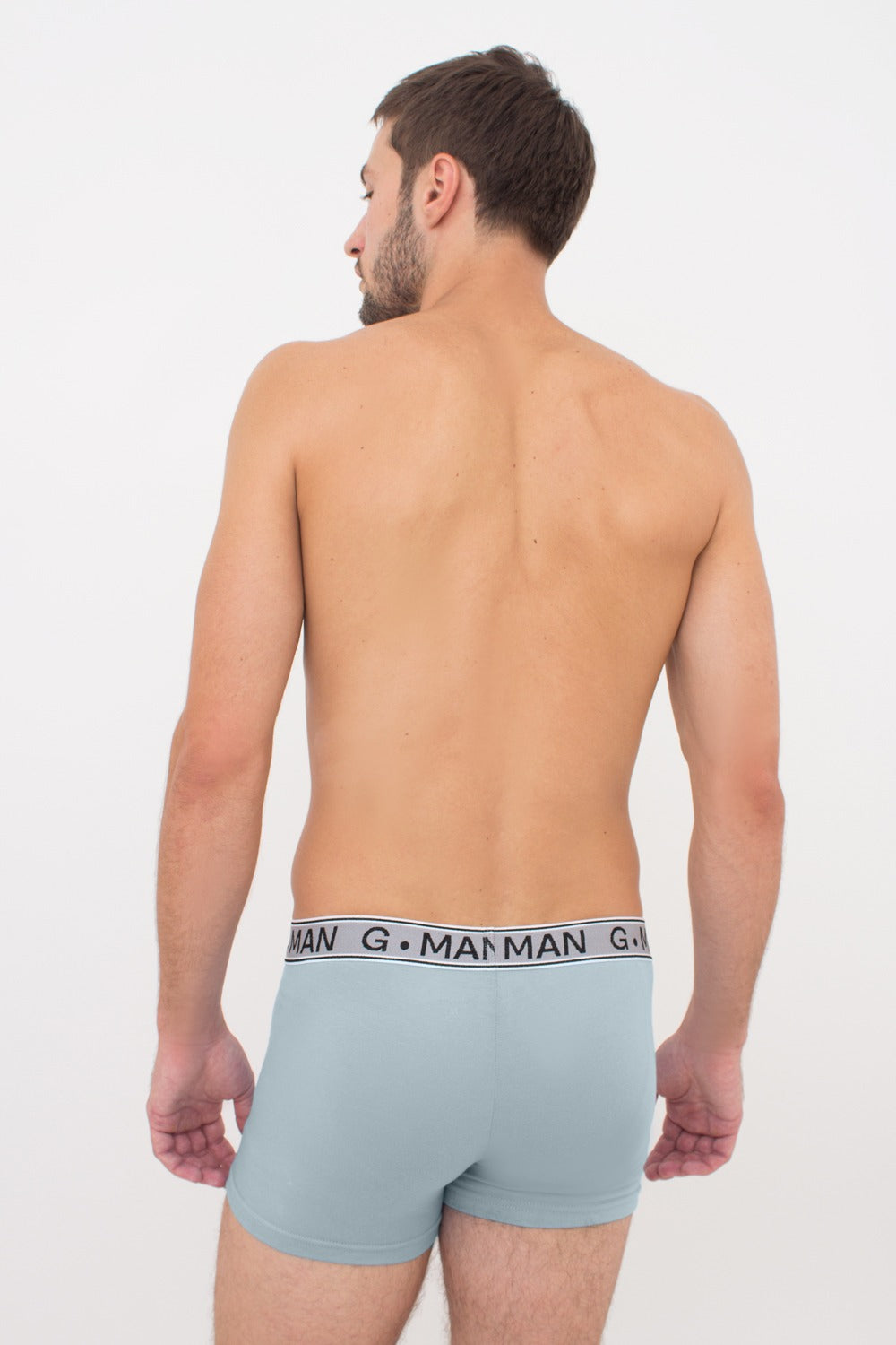 Мужские трусы шорты из хлопка G-MAN UP-00001810 dusty blue