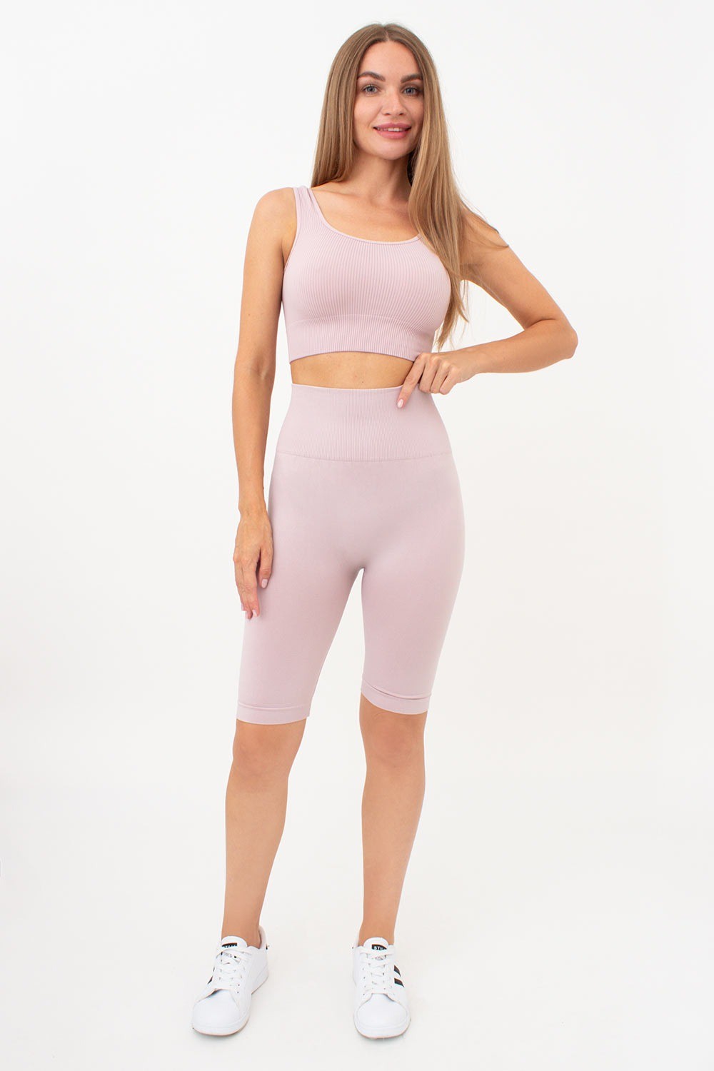 Велосипедки с пуш-ап эффектом UP-00002328 burnished lilac