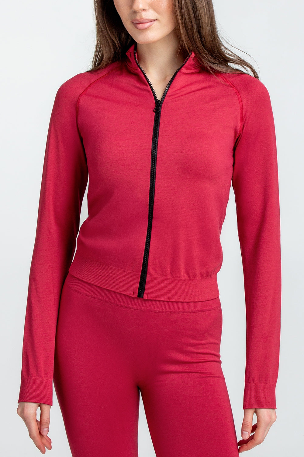 Кофта на блискавці UP-00003267 winterberry Giulia