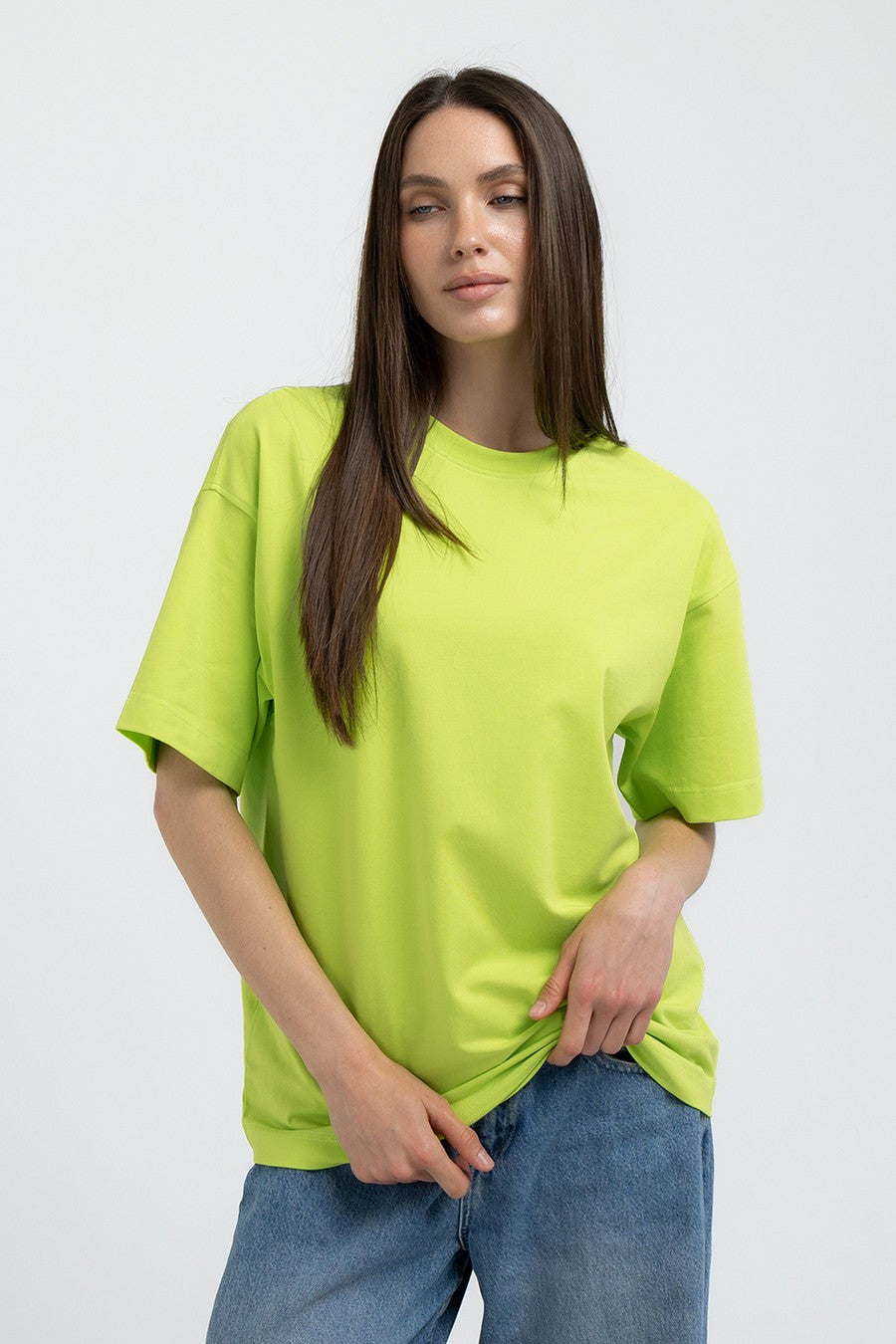 Футболка з бавовни UP-00003784 apple green