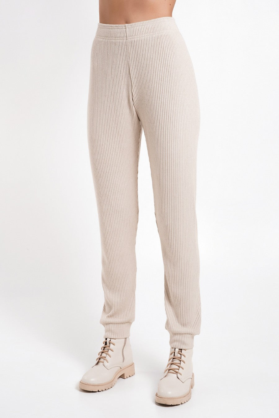 Штани в рубчик Warmly Touch UP-00000093 light beige