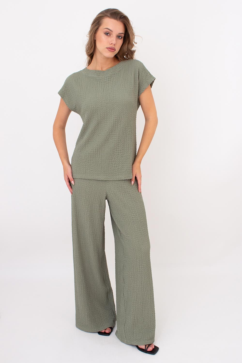 Комплект из жатой ткани Whispered Folds UP-00002902 mint green