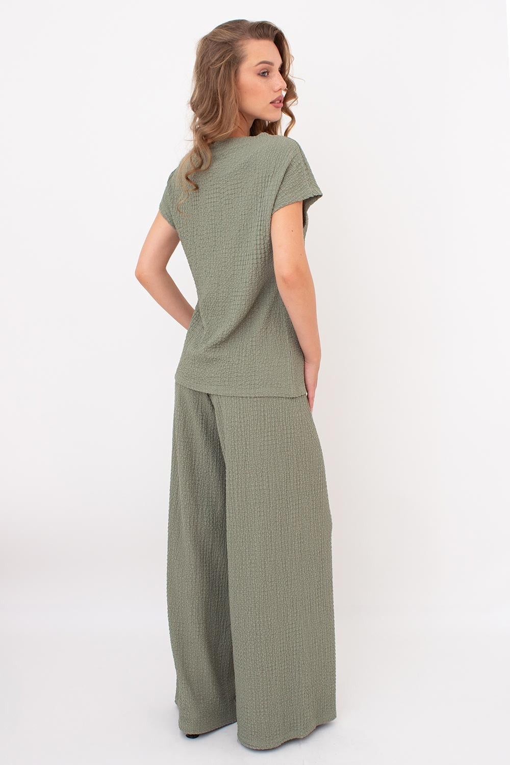 Комплект из жатой ткани Whispered Folds UP-00002902 mint green