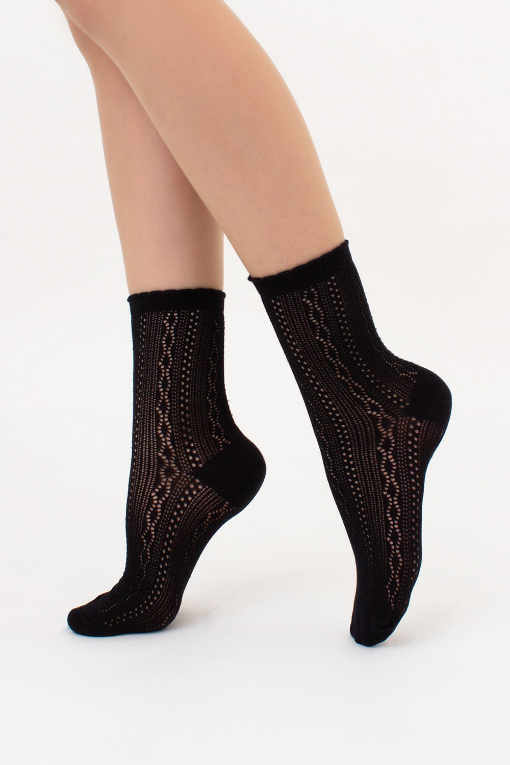 Высокие ажурные носки WS3 AIR 002 UP-00002856