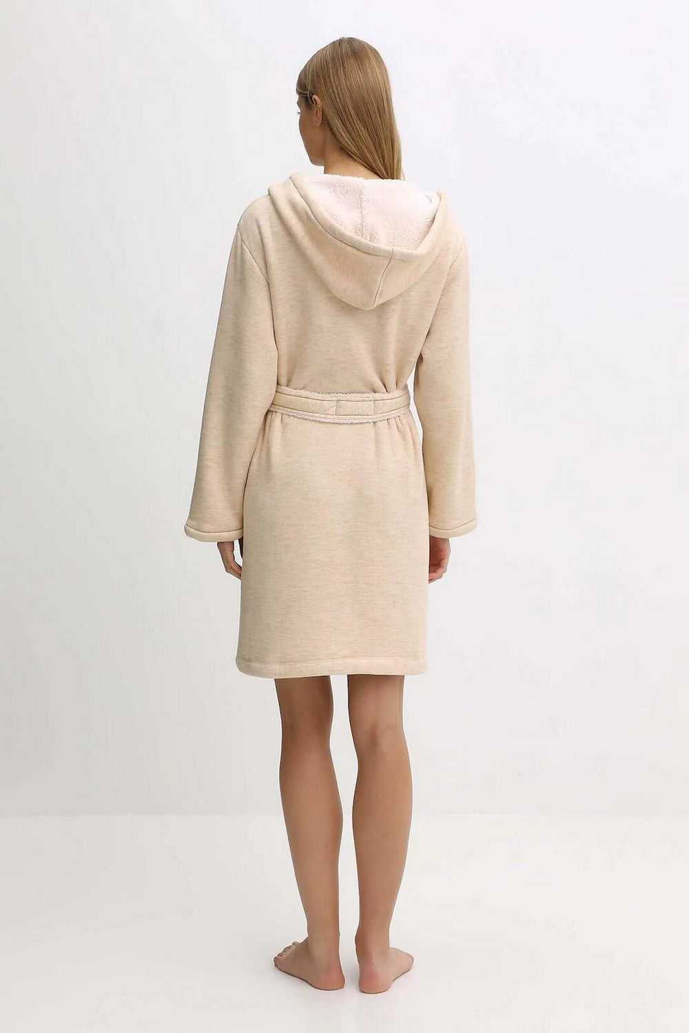 Халат с капюшоном YI00065 251 oatmeal