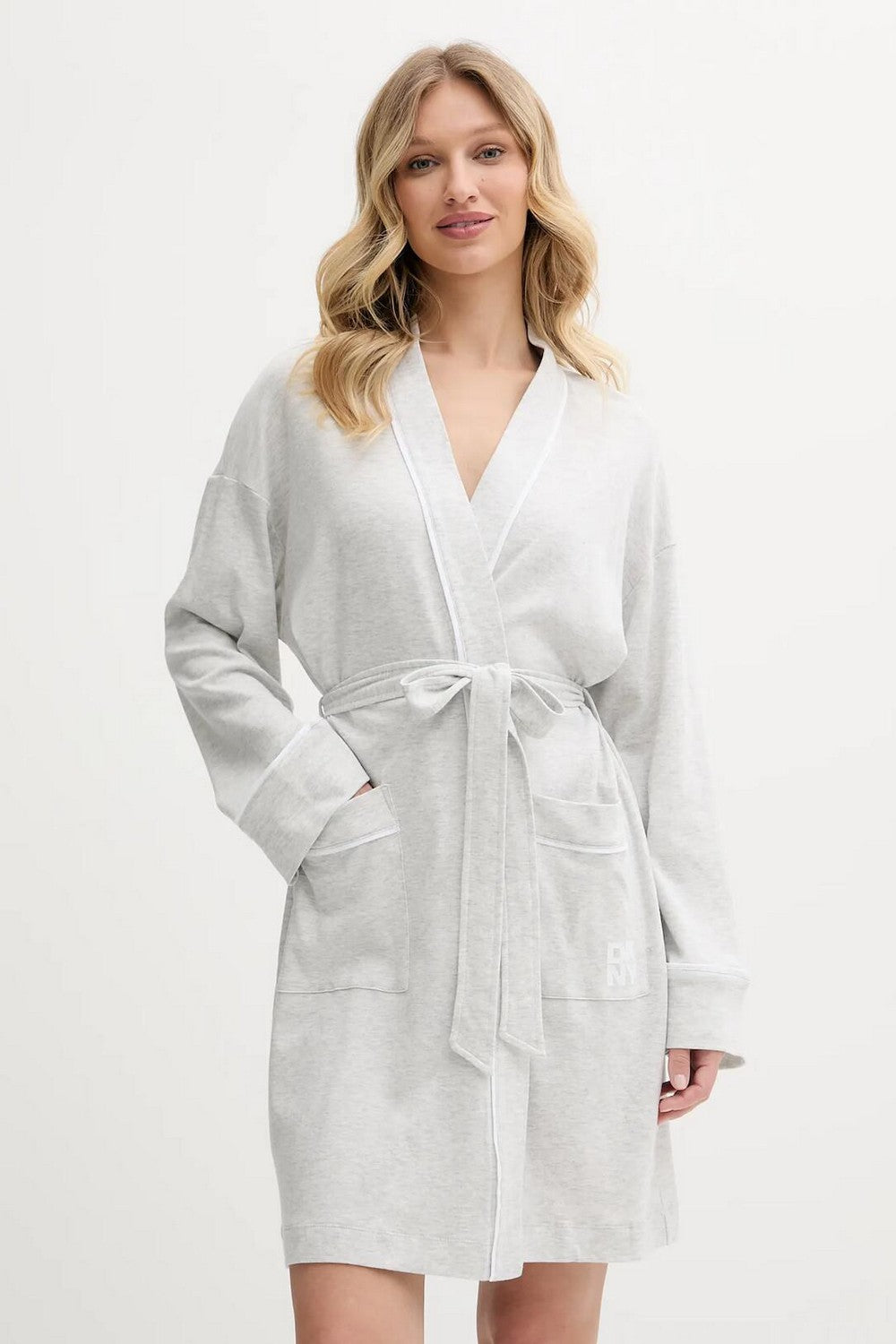 Трикотажний халат YI10046 grey