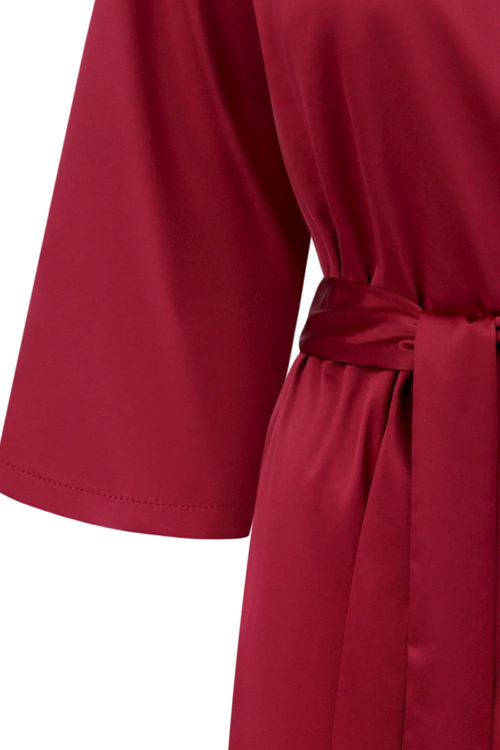 Халат из шелксатина S03200 bordo