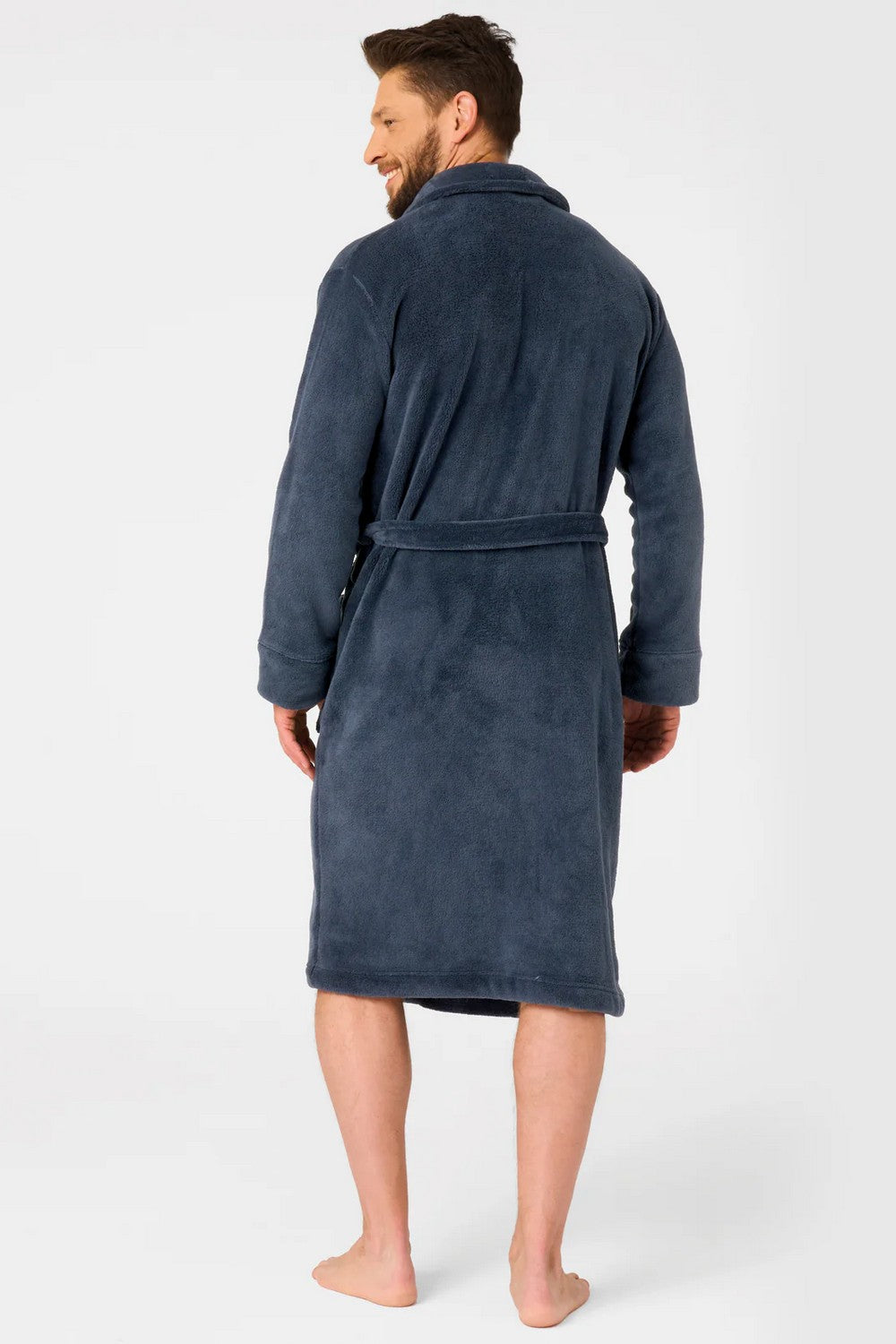 Мужской халат MGL 255 blue