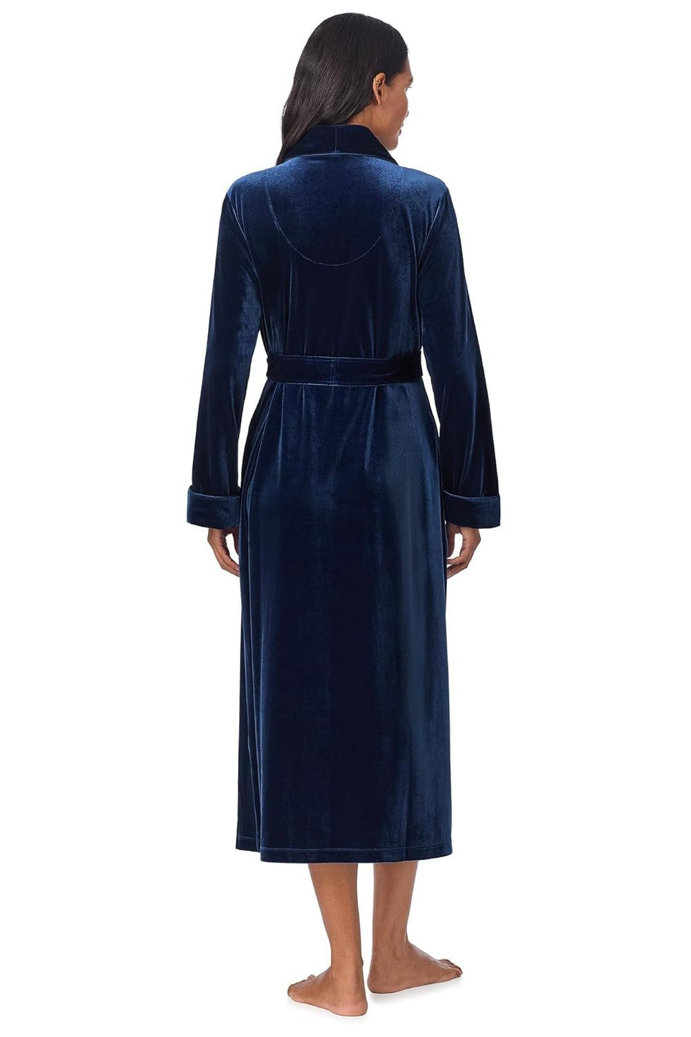 Велюровий халат 98350688 blue