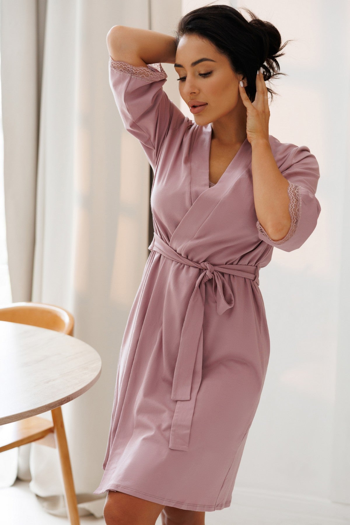 Хлопковый халат 1563/16985