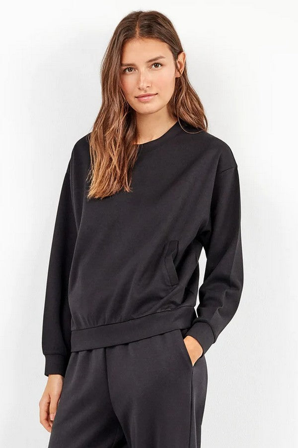 Трикотажное худи 2/70004 black