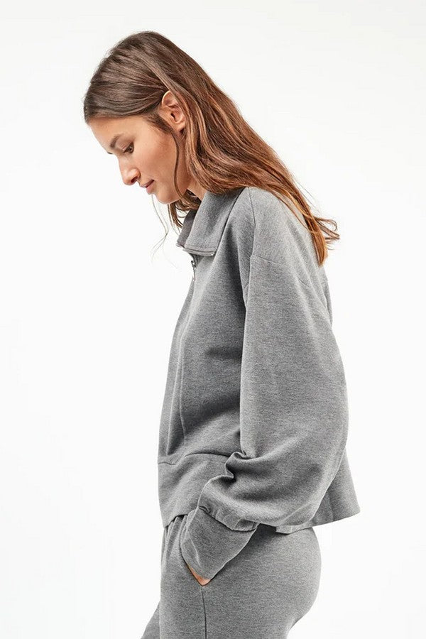 Трикотажное худи 2/70008 gray