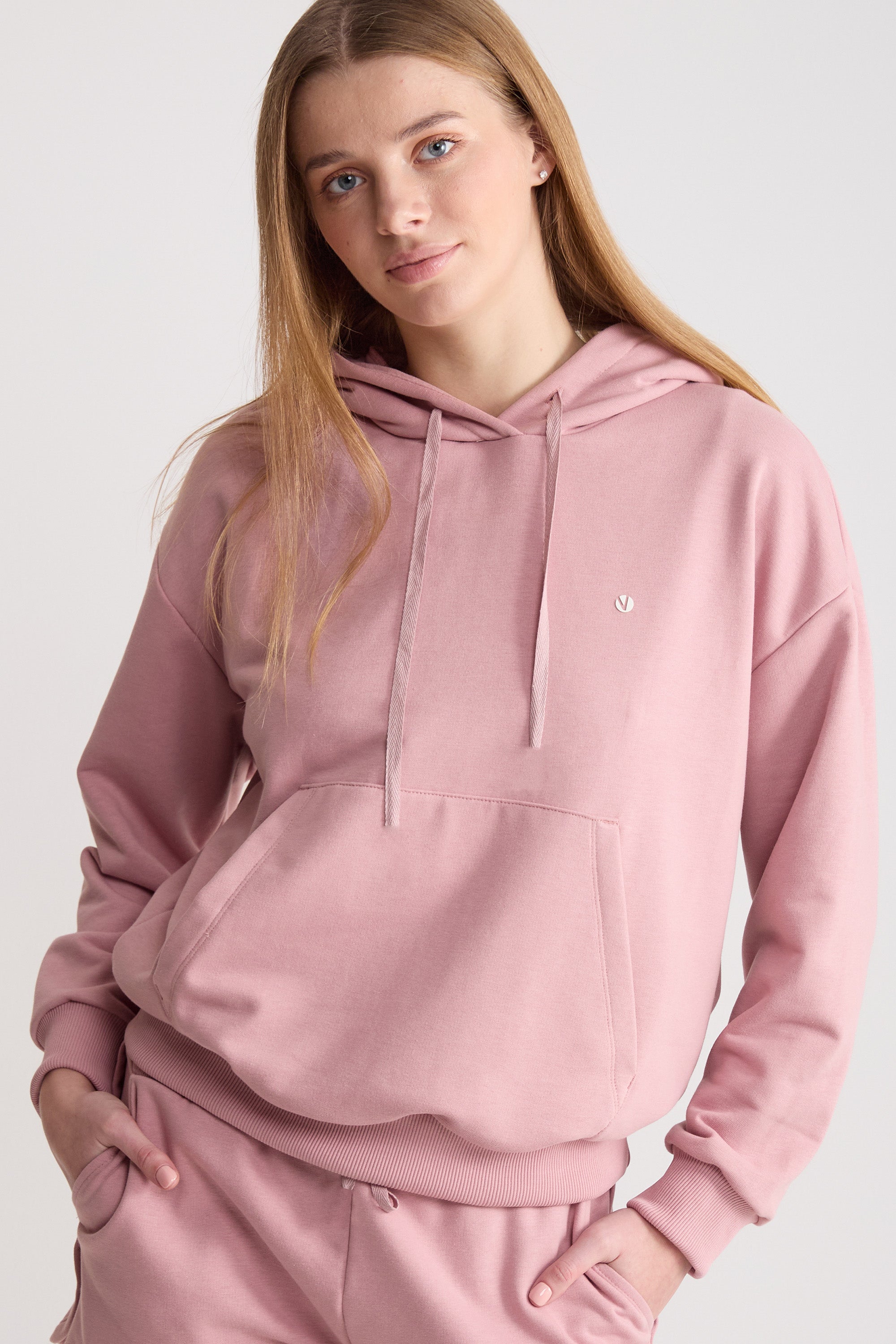 Трикотажное худи LH330-02 Malibu rose