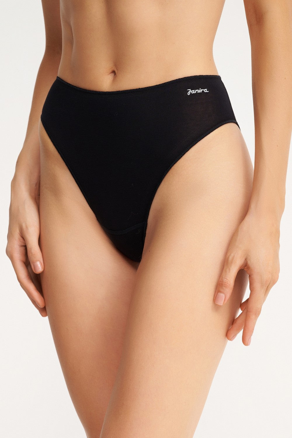 Хлопковые трусики слип 31392 Perfect Day Cotton black