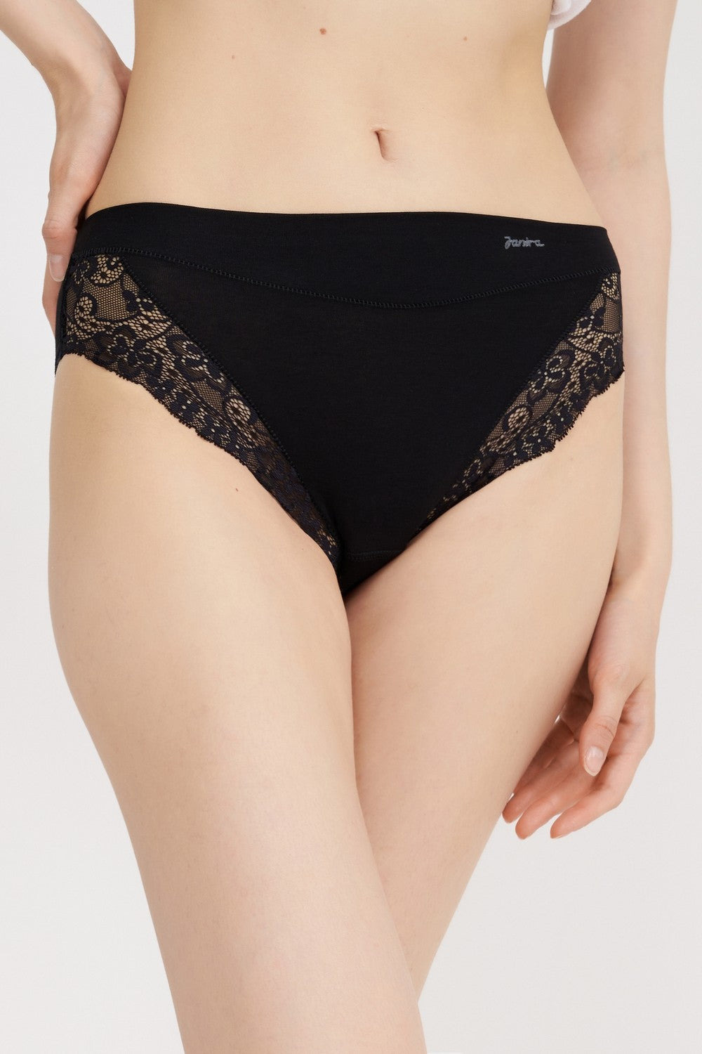 Набір бавовняних трусиків з мереживом 31397 Milano esencial (2 шт.)