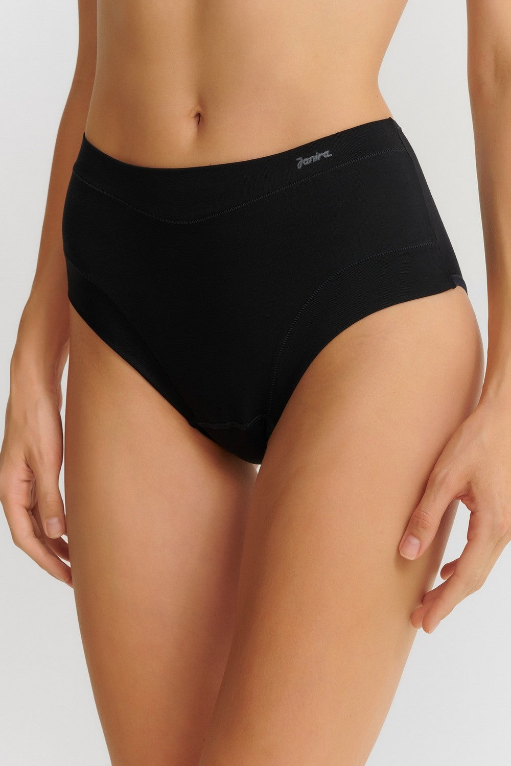 Хлопковые трусики слип 31637 Esencial (2 шт.) black