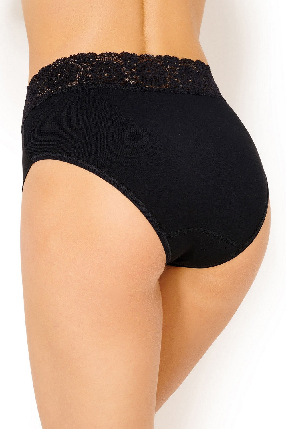 Безшовні трусики з мереживним поясом 31785 Dolce