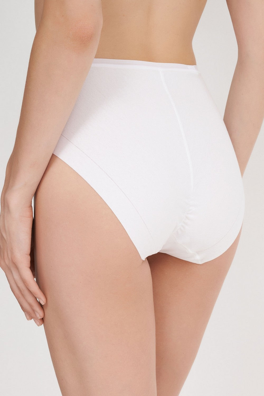 Бесшовные трусики слип из хлопка 31863 cotton band