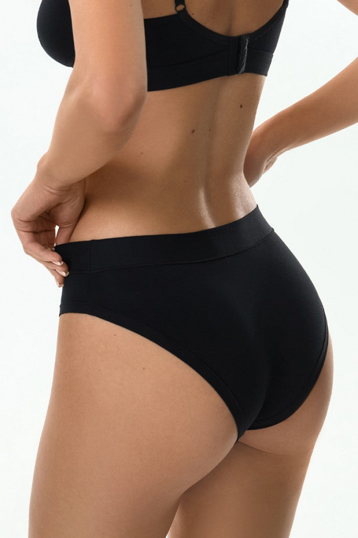 Хлопковые трусики слип 5303 Isabell black