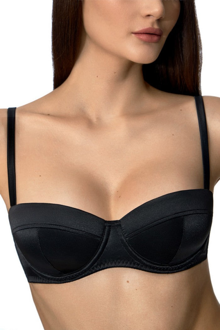 Напівдубльований бюстгальтер 1204/84 Magy black Jasmine lingerie