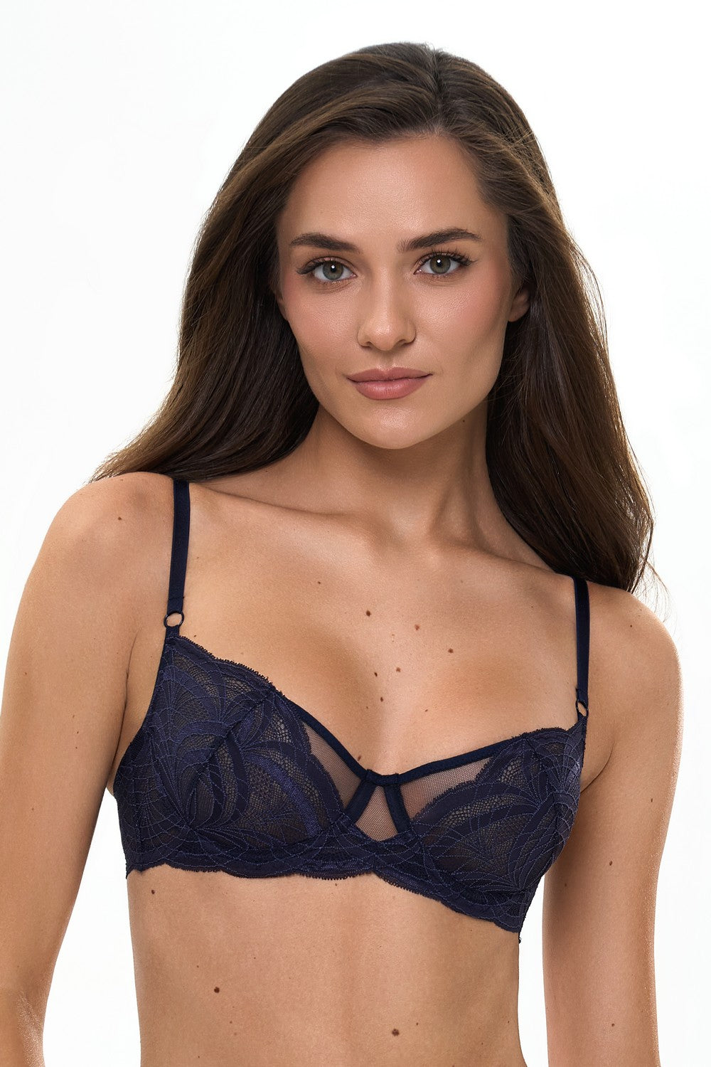 Бюстгальтер із мережива 1479/57 Gaya mystic blue Jasmine lingerie