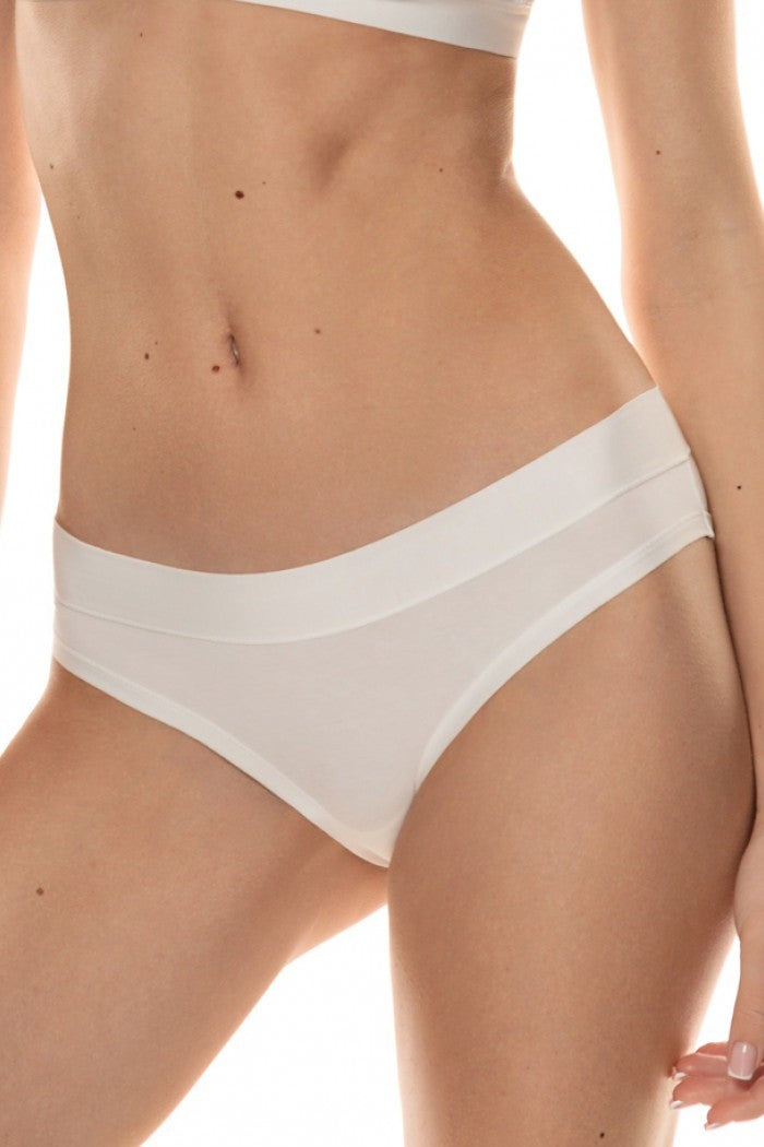 Хлопковые трусики слип 5214 Grace milk