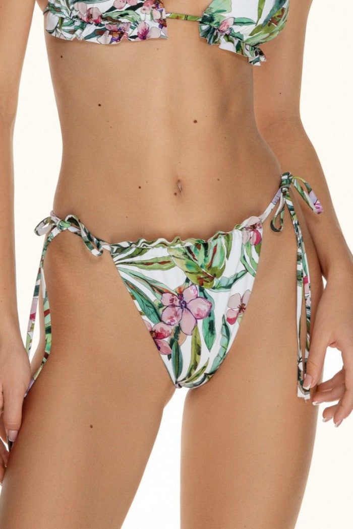 Купальные плавки с завязками 6433/64 Catrin white/green