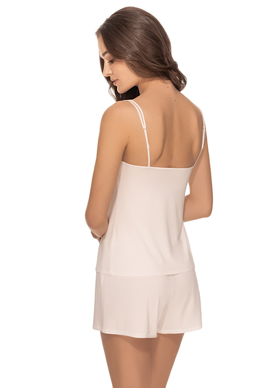 Пижамные шорты из вискозы 7602/11 Sandra milk