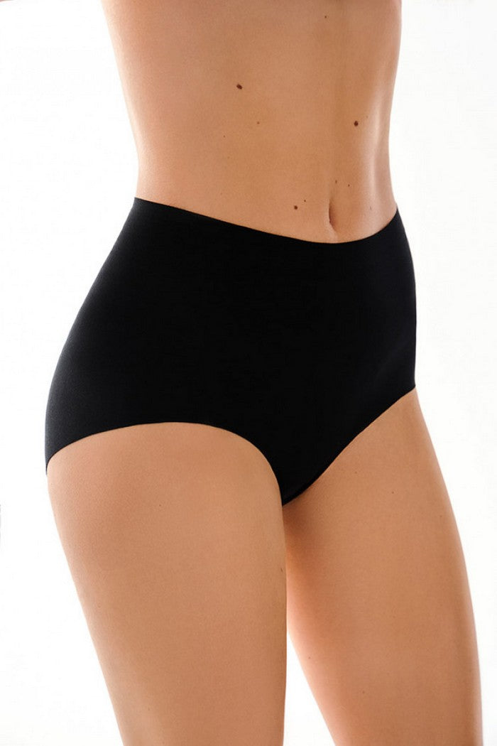 Трусики сліп із бавовни 9504 Celine black Jasmine lingerie
