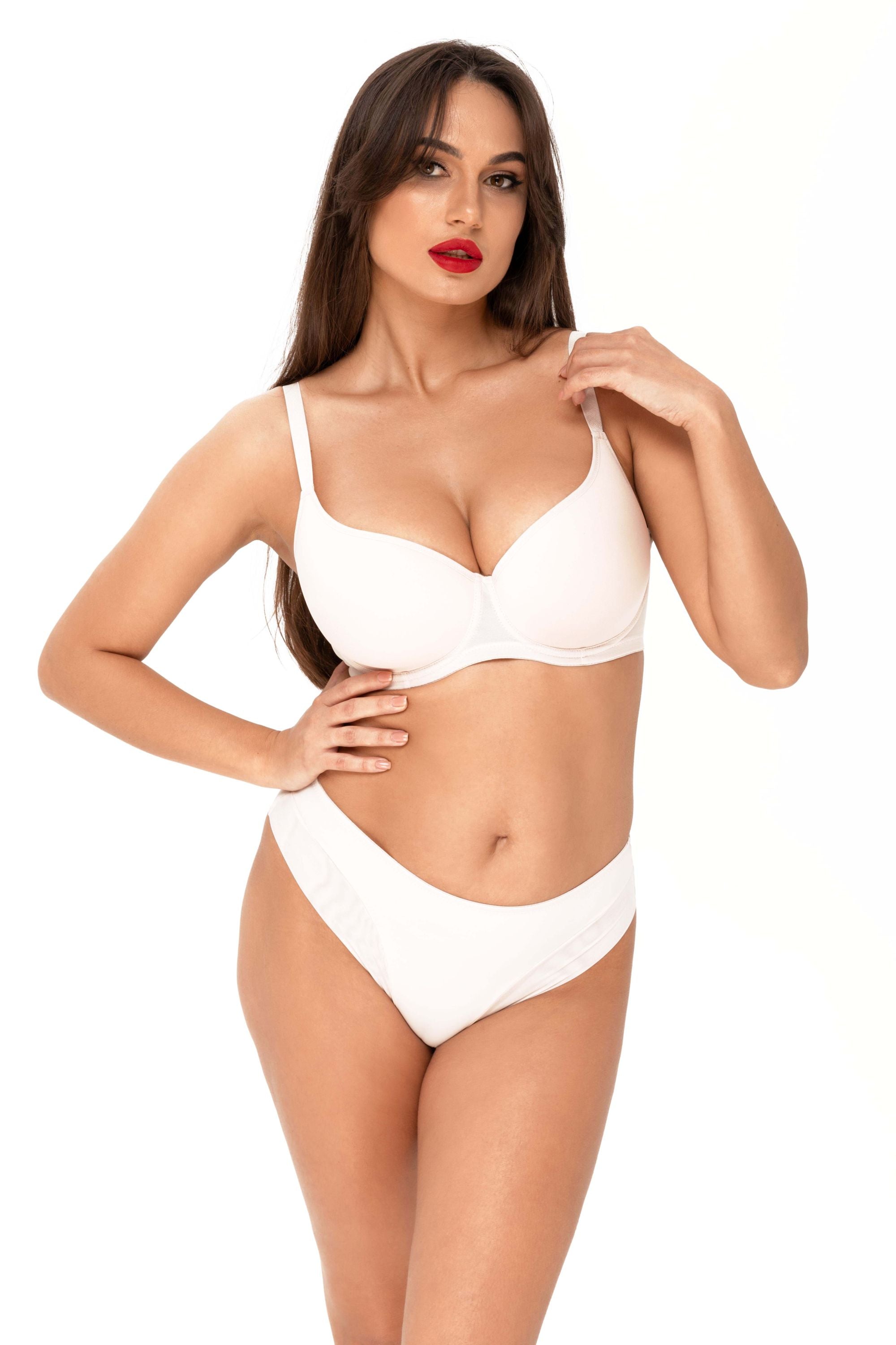 Гладкий бюстгальтер спейсер 5188 Anna milk