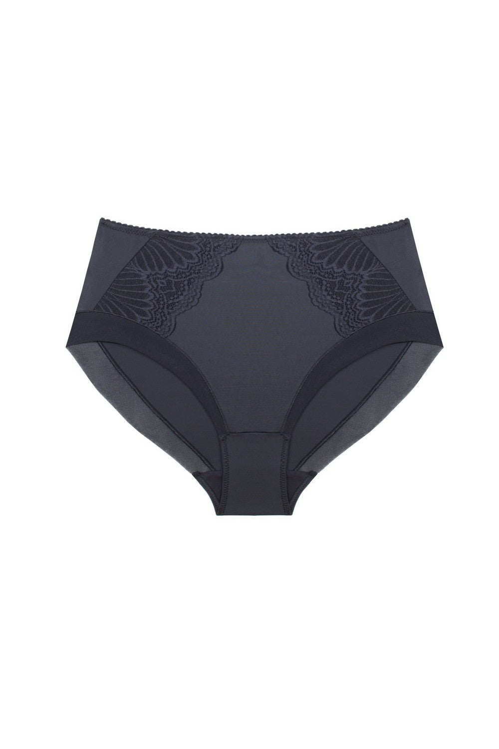 Высокие трусики слип 6196.2 black