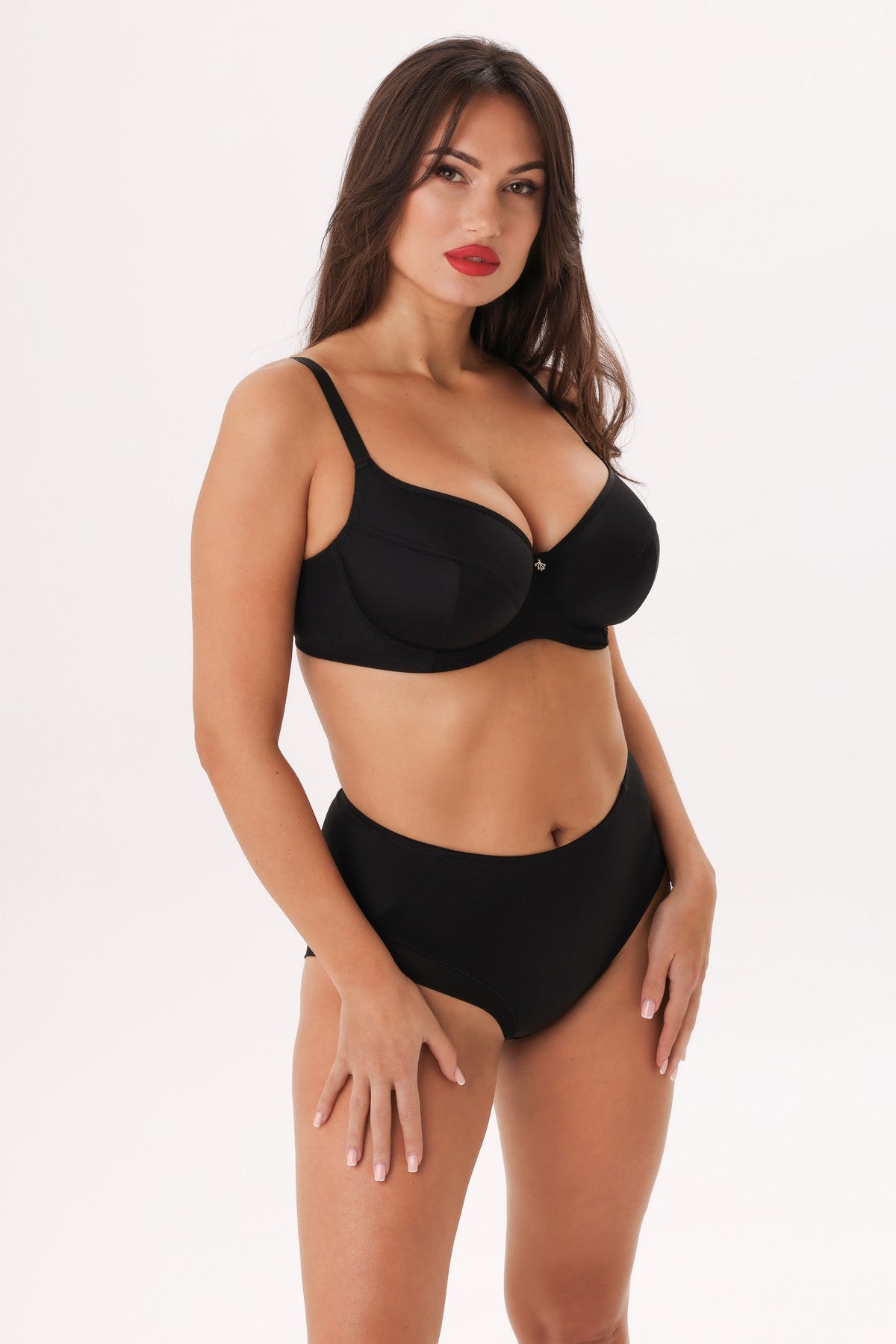 М'який бюстгальтер із мікрофібри Agata 5227 black