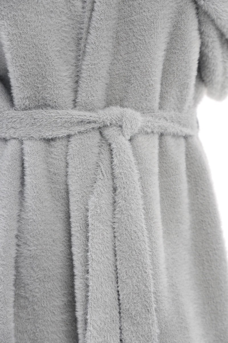 Вязаный кардиган 25100 Pearl Gray