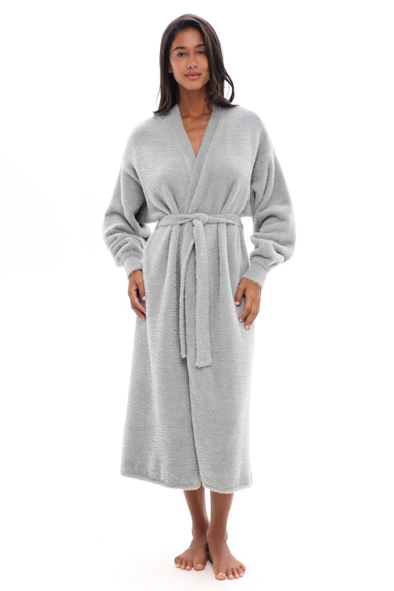 Вязаный кардиган 25100 Pearl Gray