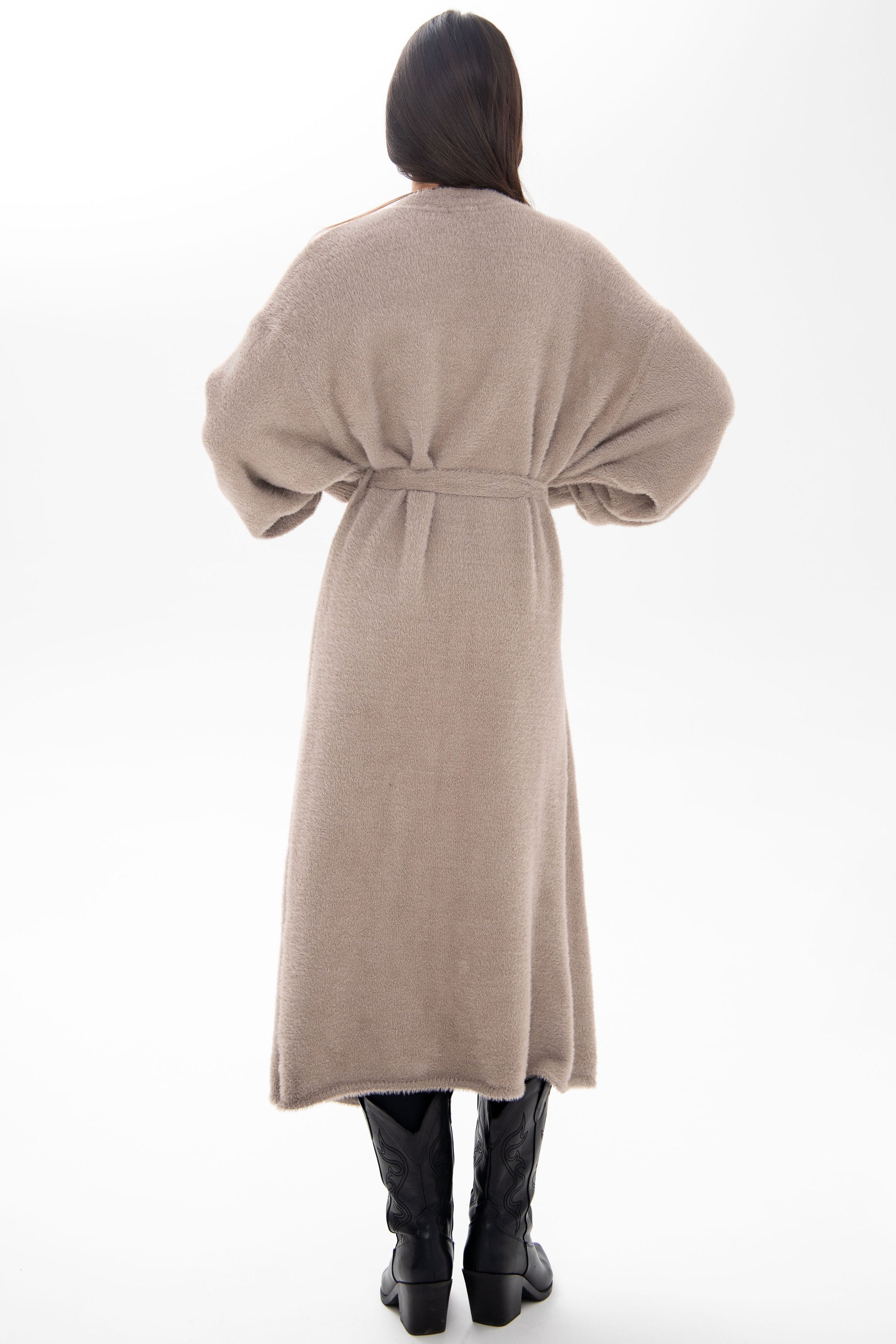 Вязаный кардиган 25112 Beige