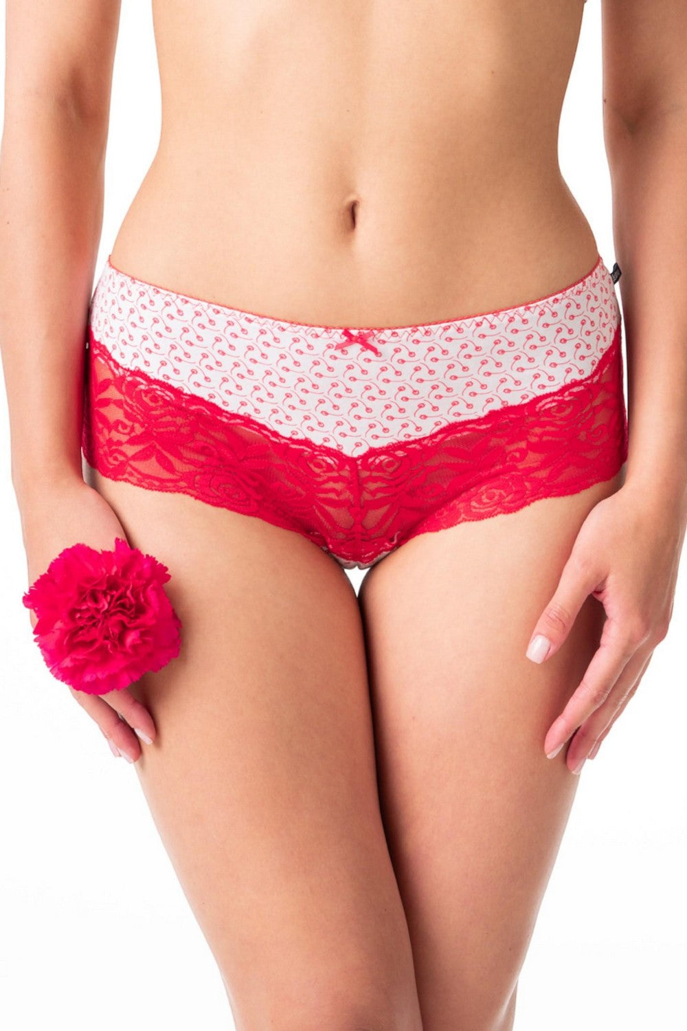 Хлопковые шортики с кружевом LPB 985 A24 (2 шт.)