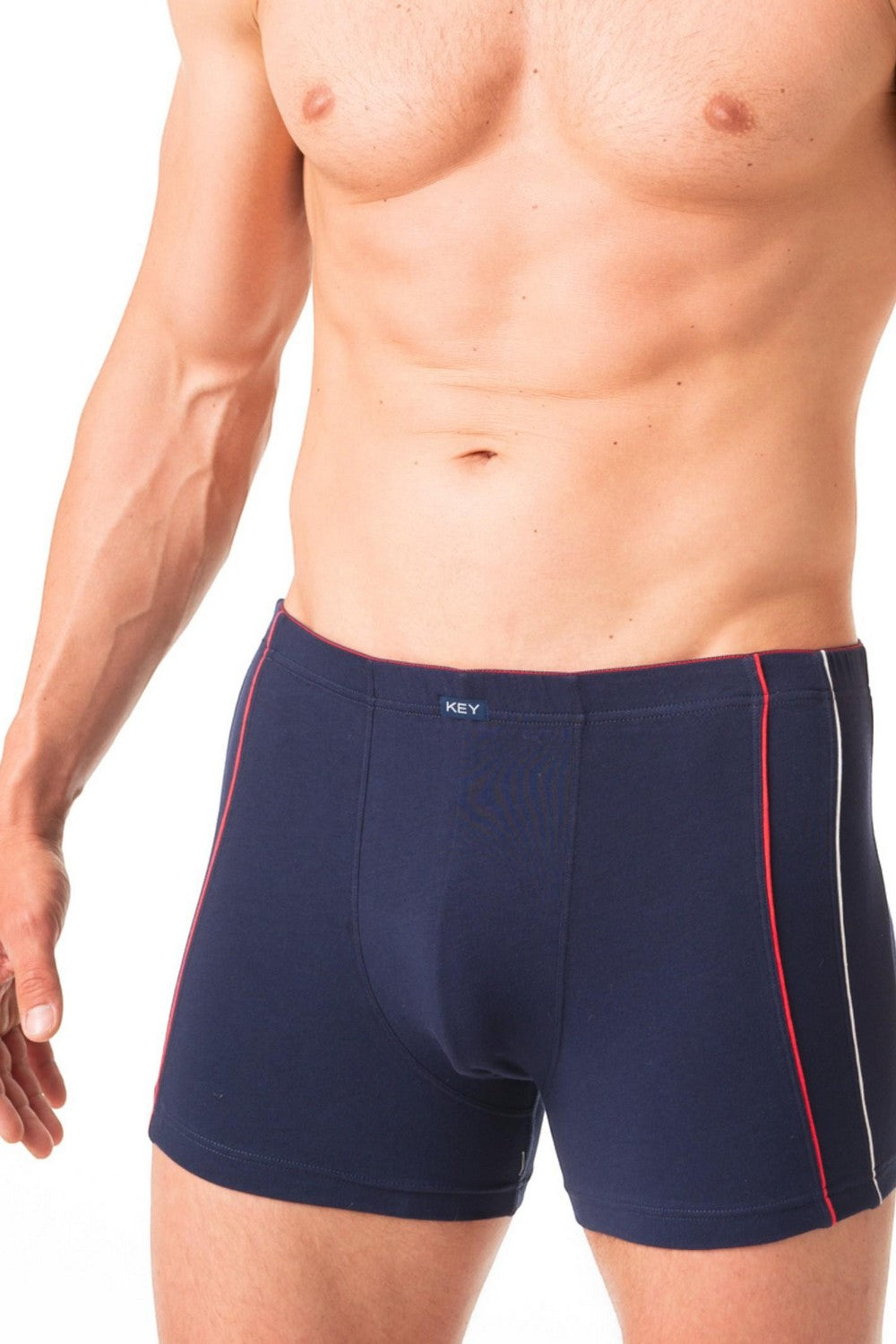 Мужские трусы шорты из хлопка MXH 174 A24 granat