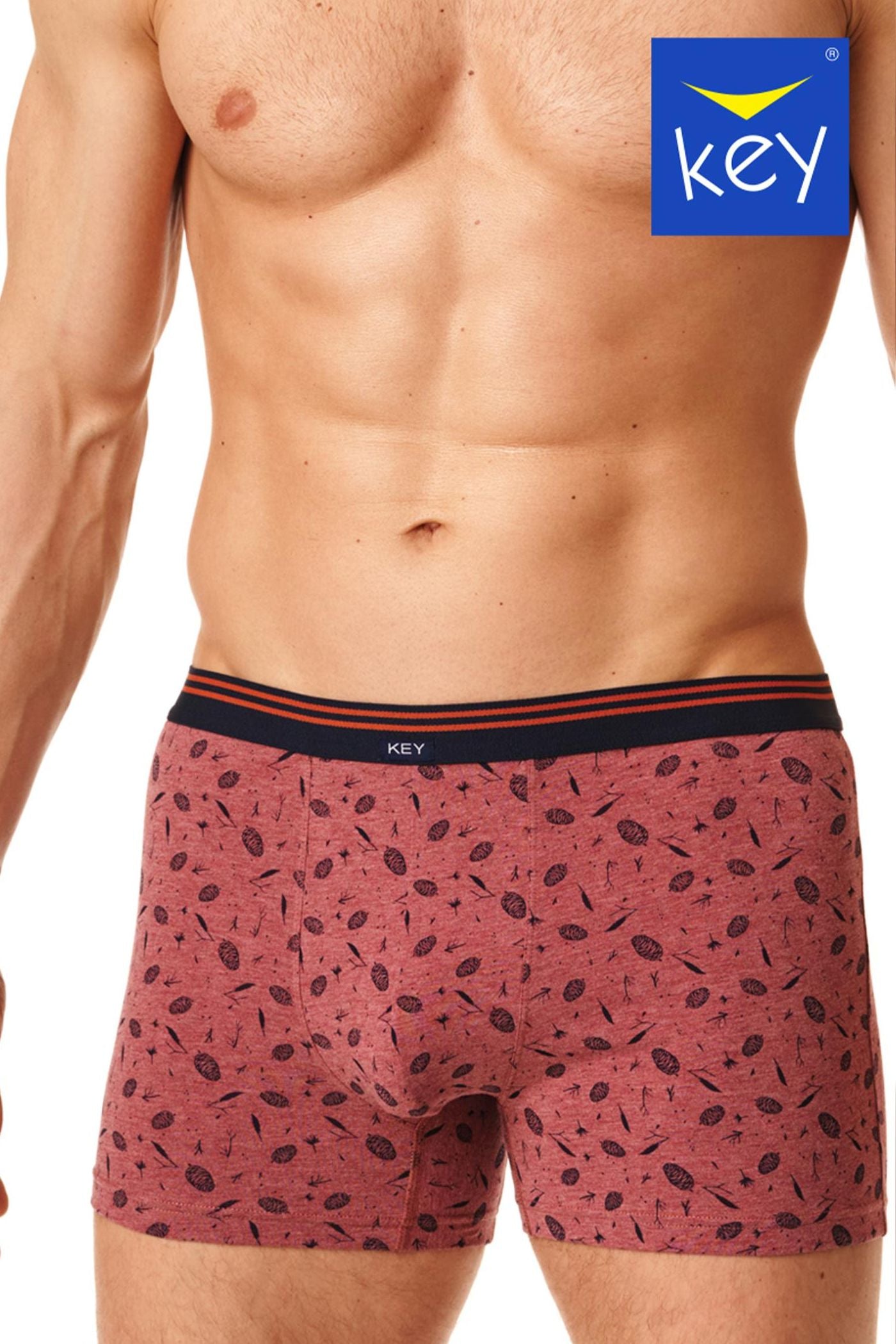 Мужские трусы шорты MXH 512 B22 red