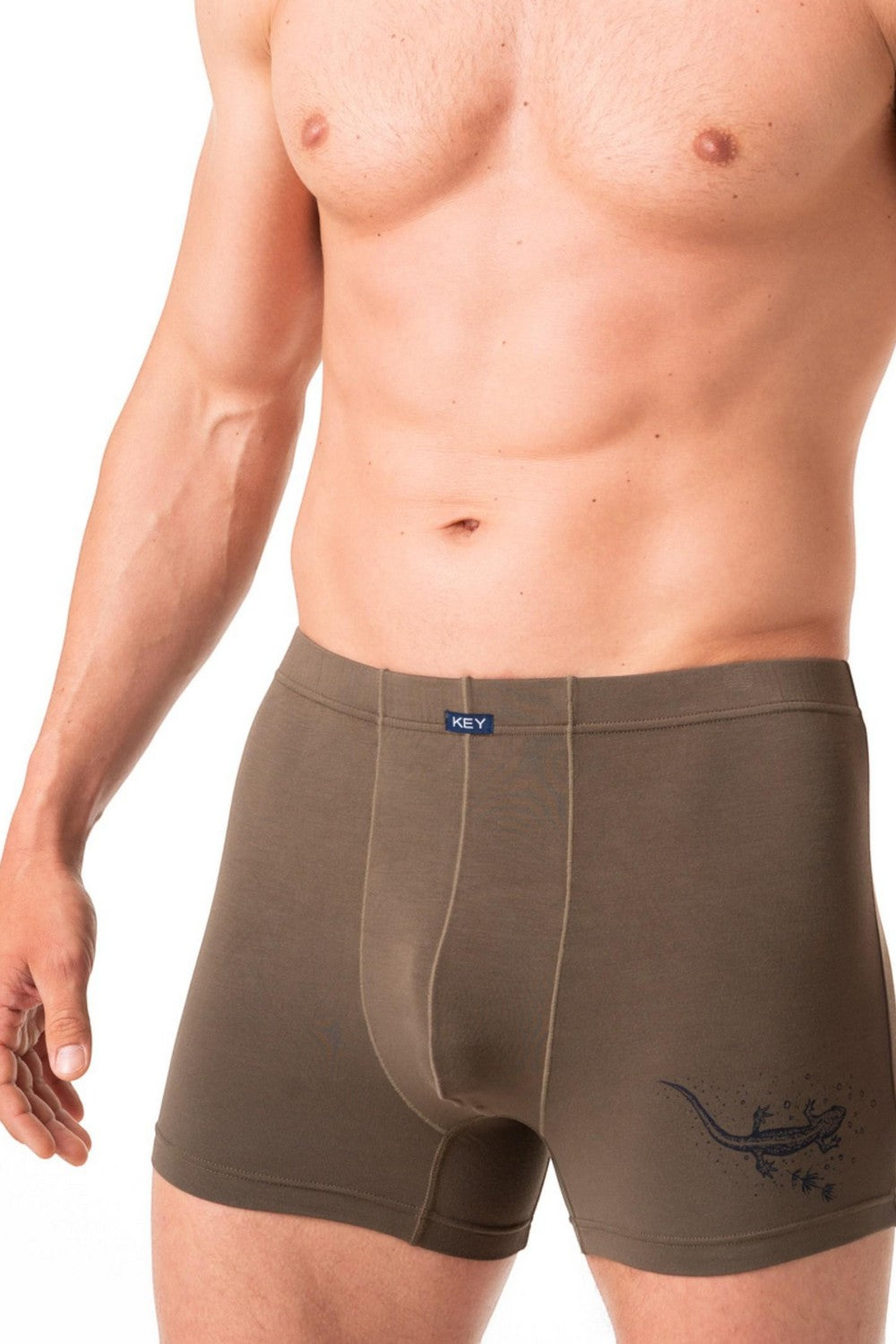 Мужские трусы шорты из бамбука MXH 633 A24 khaki