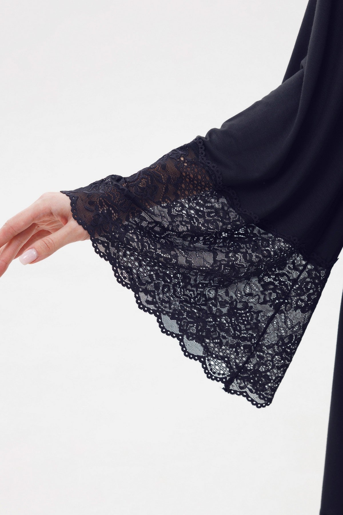 Халат с широкими рукавами 1566/60027