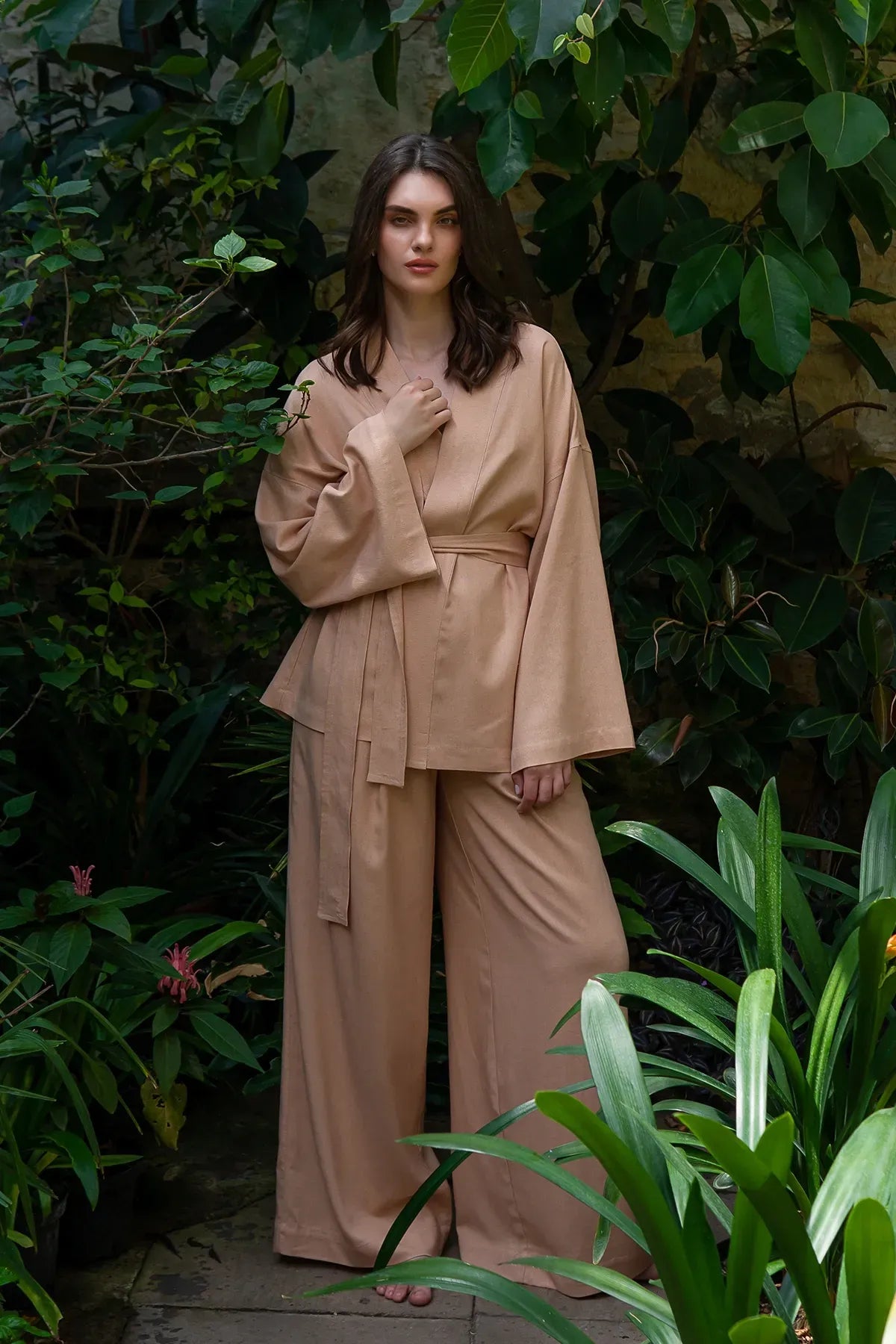 Льняное кимоно Rachel LN0071-20-60