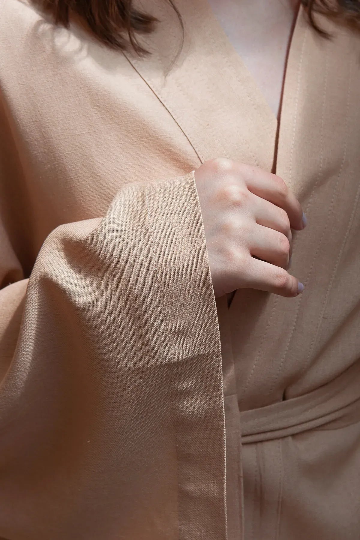 Льняное кимоно Rachel LN0071-20-60