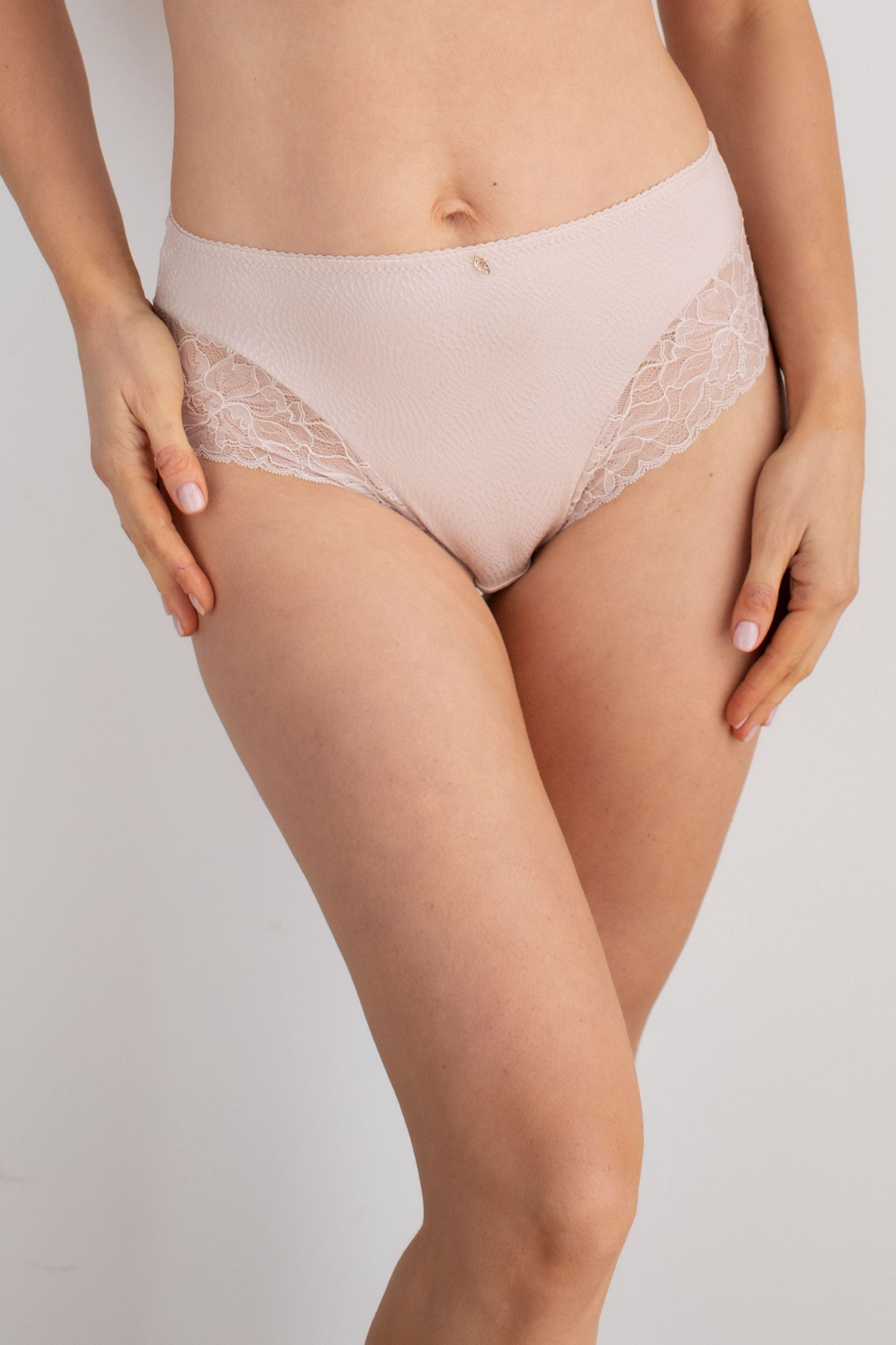 Трусики слип с кружевом 3403 Aura peony