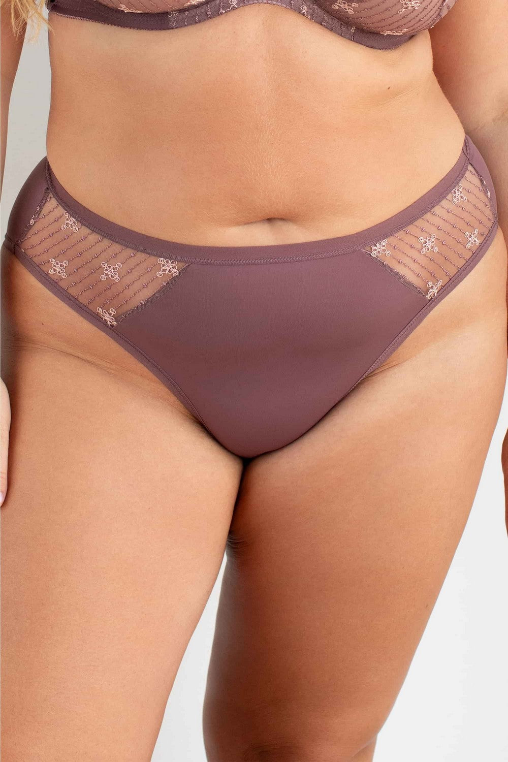 Трусики сліп із мікрофібри 3691 Amaretto chocolate Kleo