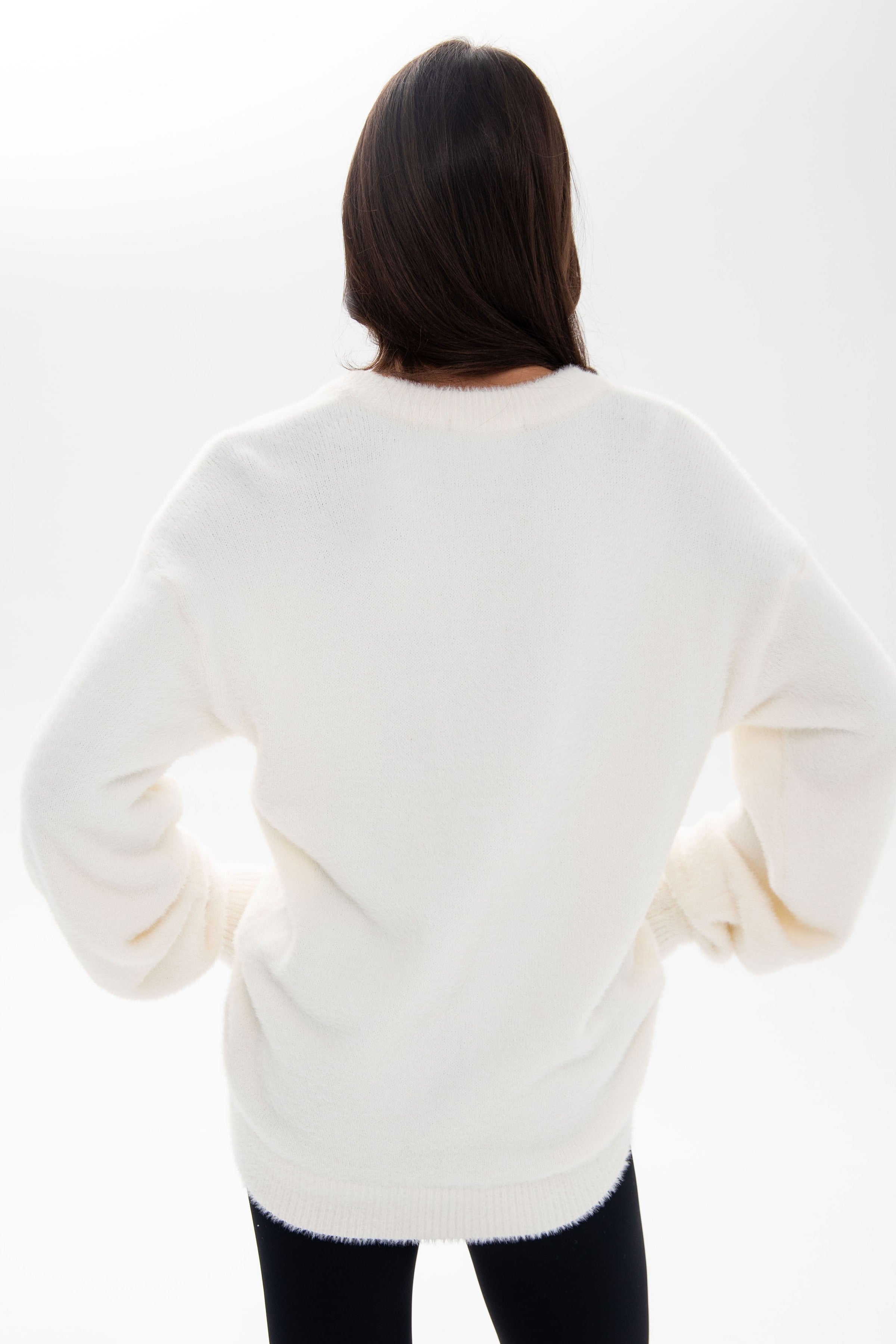 Вязаная туника 25122 Coconut