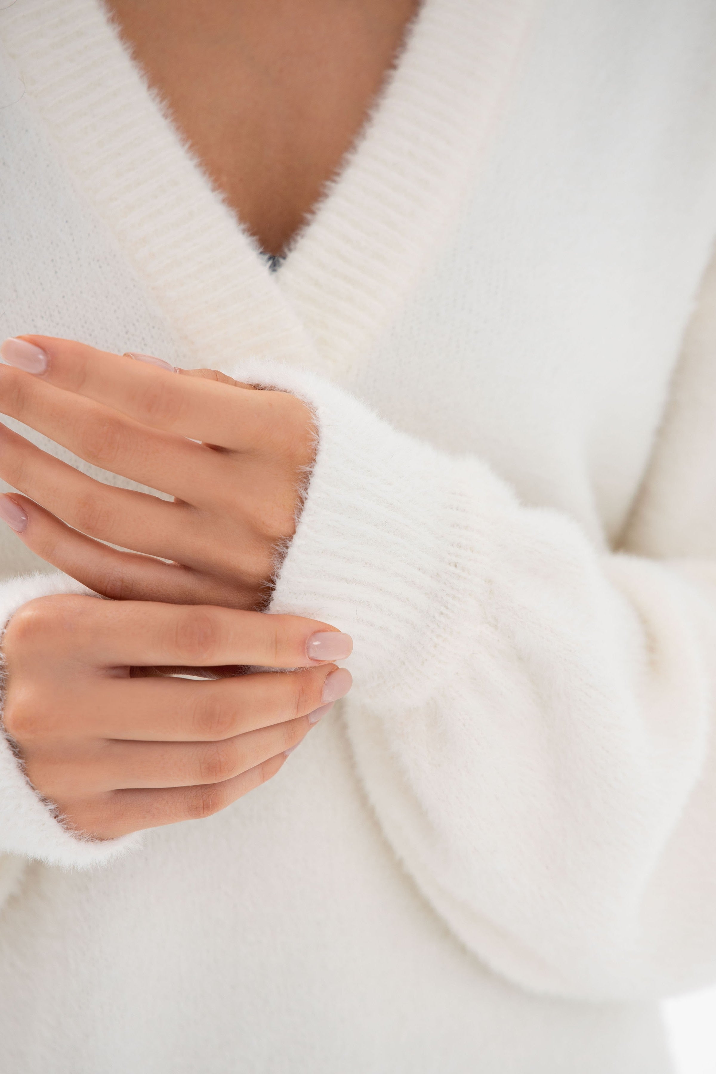 Вязаная туника 25122 Coconut