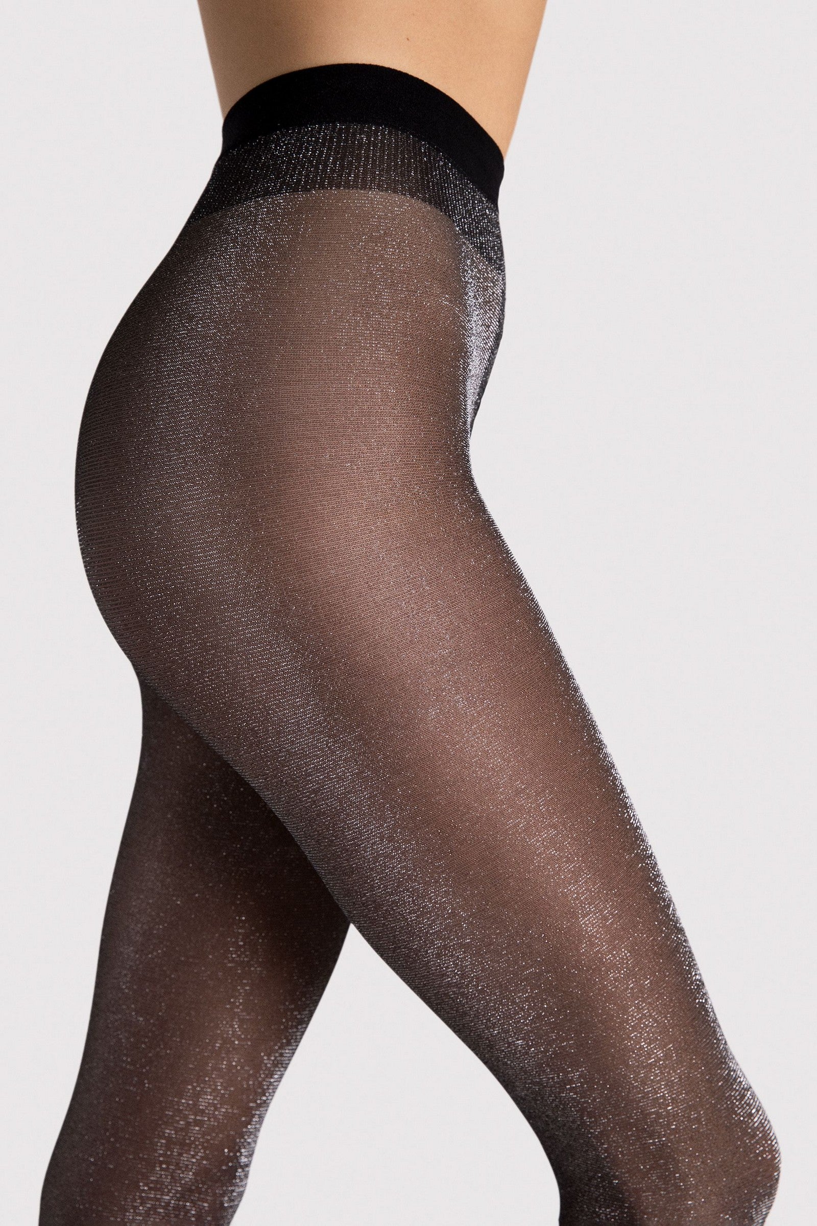 Блестящие колготки с люрексом Veronica 20d