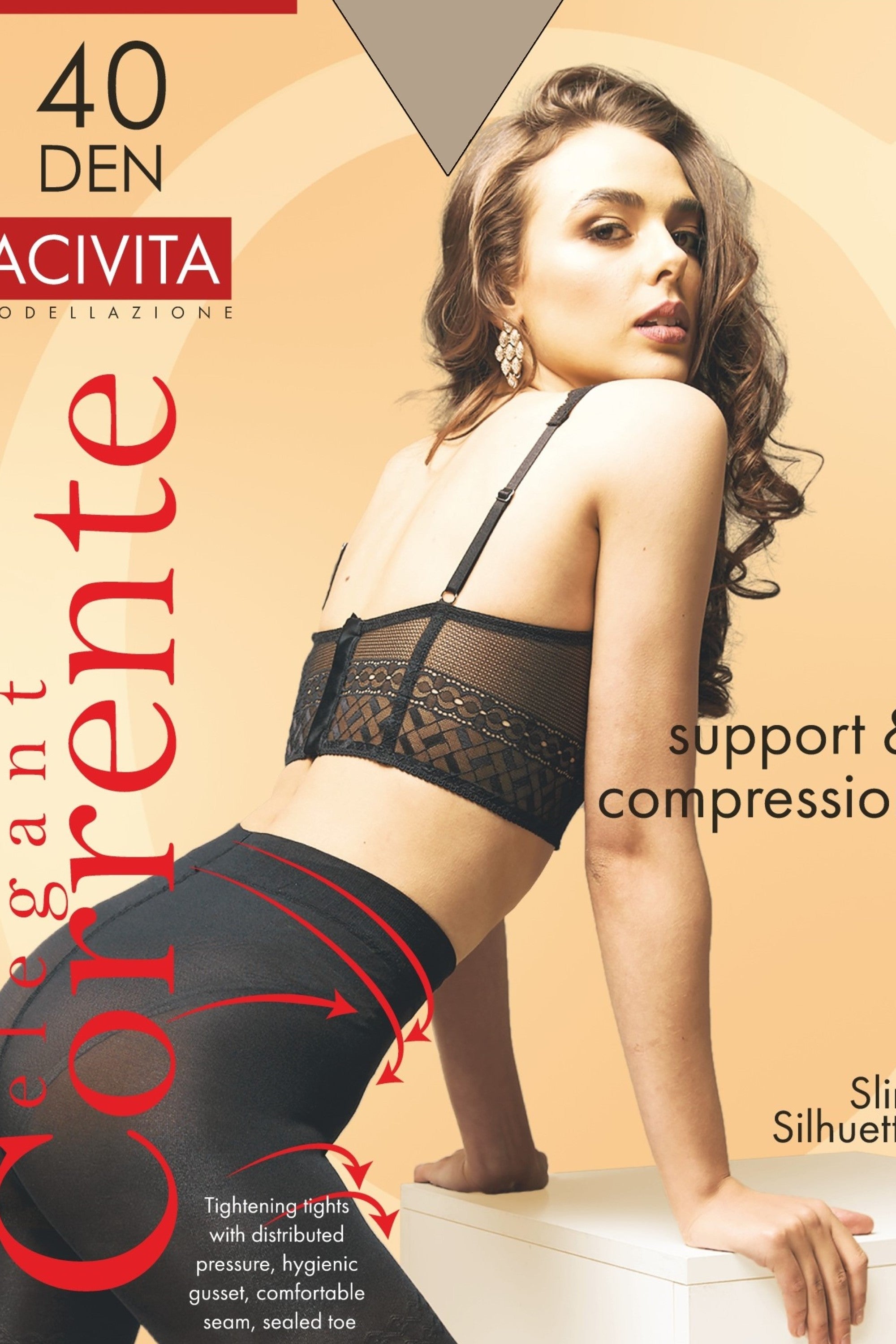 Моделирующие колготки Corrente Acivita 40d