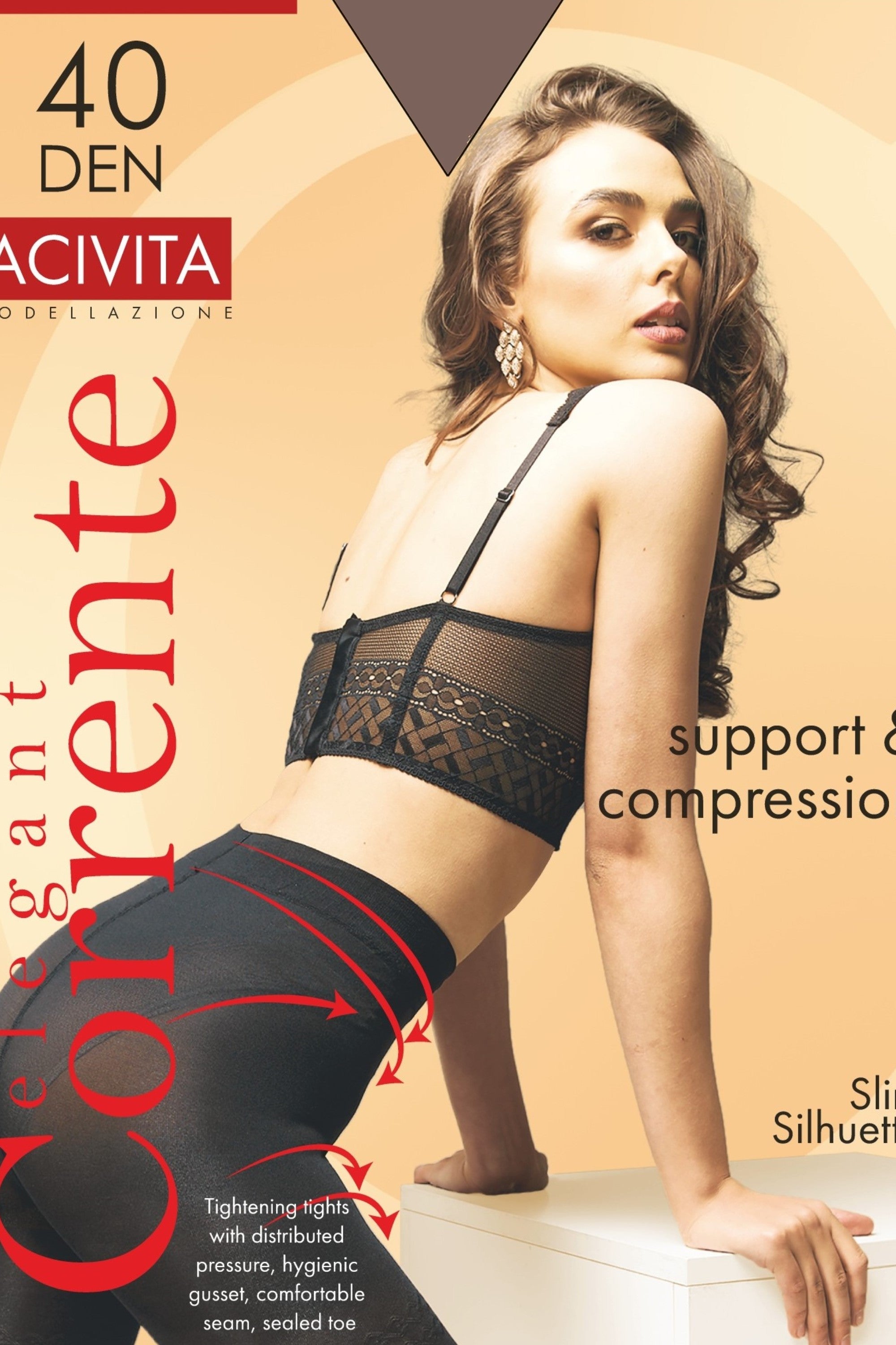 Моделирующие колготки Corrente Acivita 40d