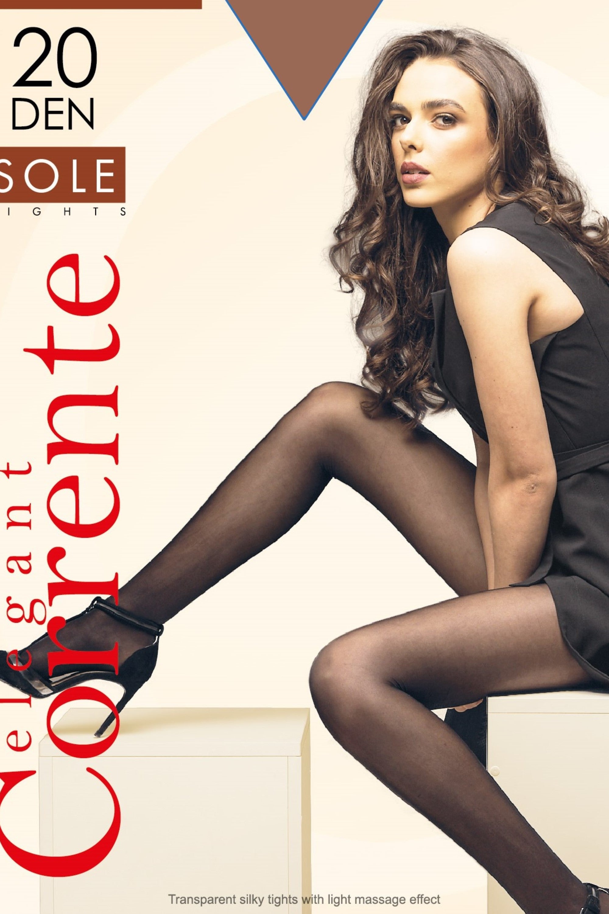 Колготки с шортиками Corrente Sole 20d